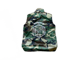 “Woodland camo” utility vest