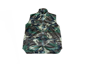 “Woodland camo” utility vest